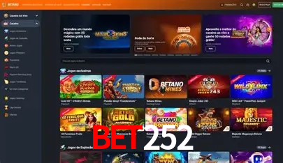 Jackpots e promoções na bet252